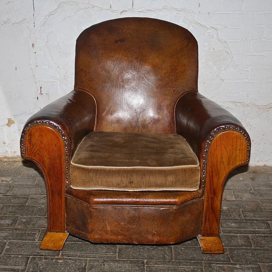 1950's Leather Armchair