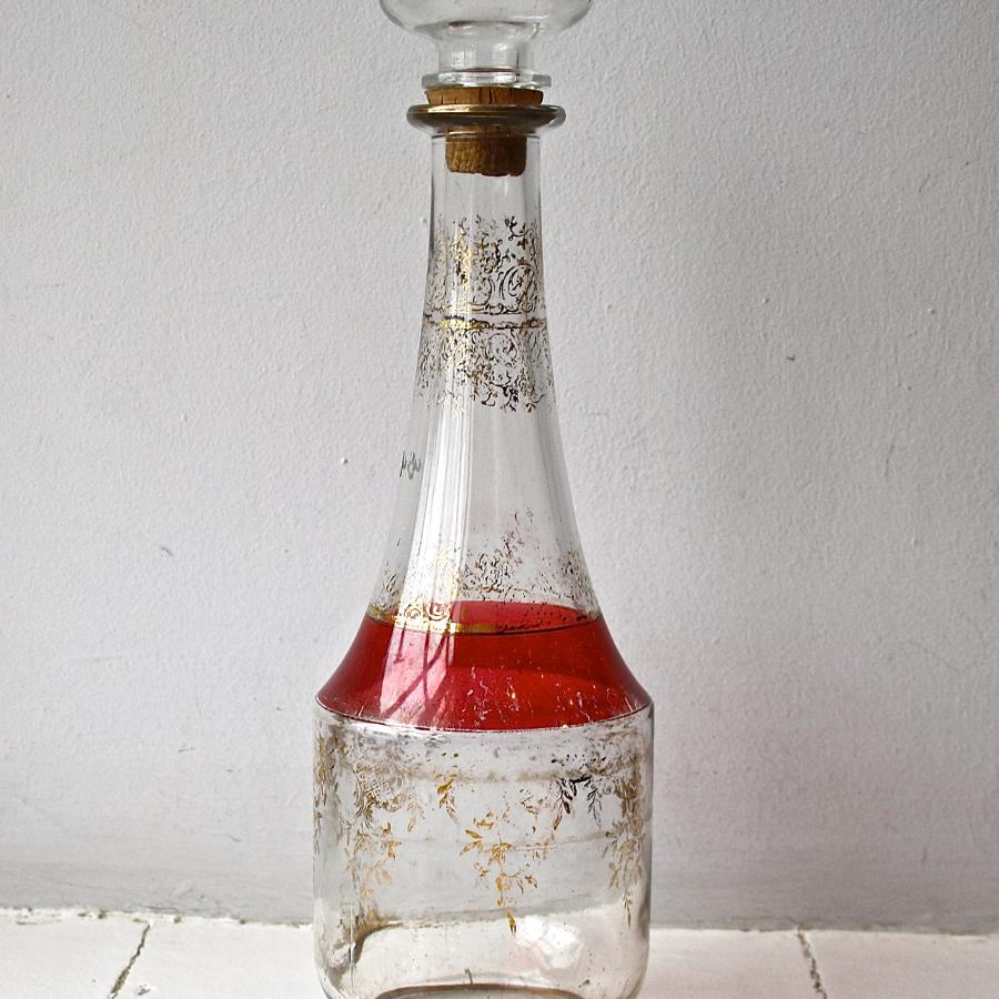 Italian glass bottle/decanter