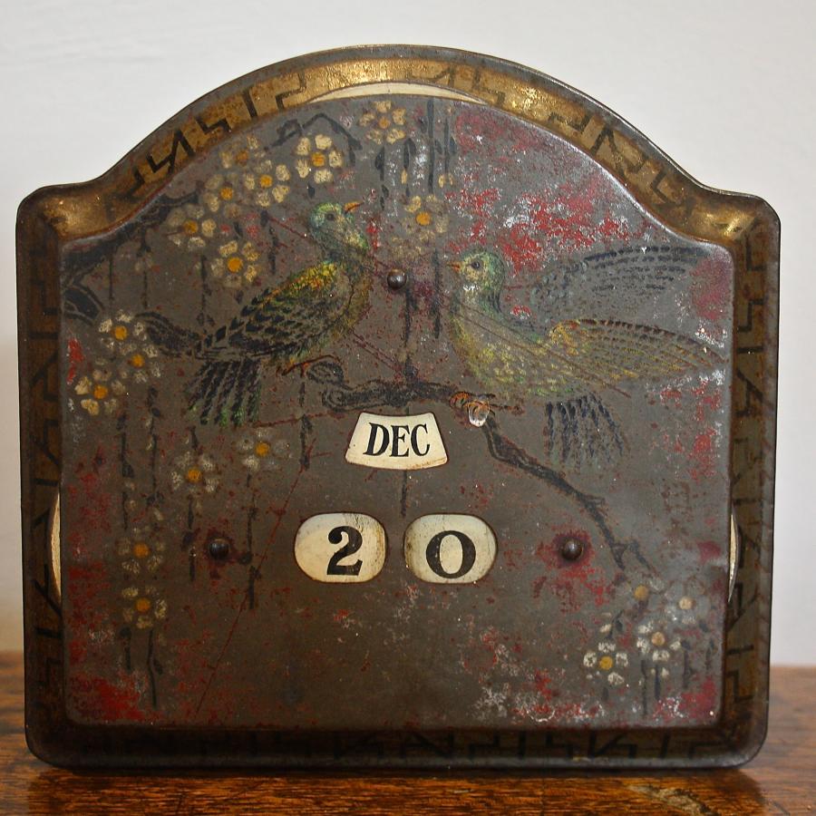 Decorative Tin with Date