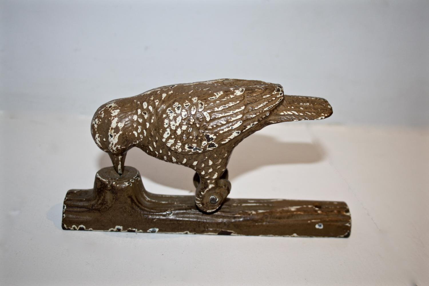 Edwardian metal bird door knocker