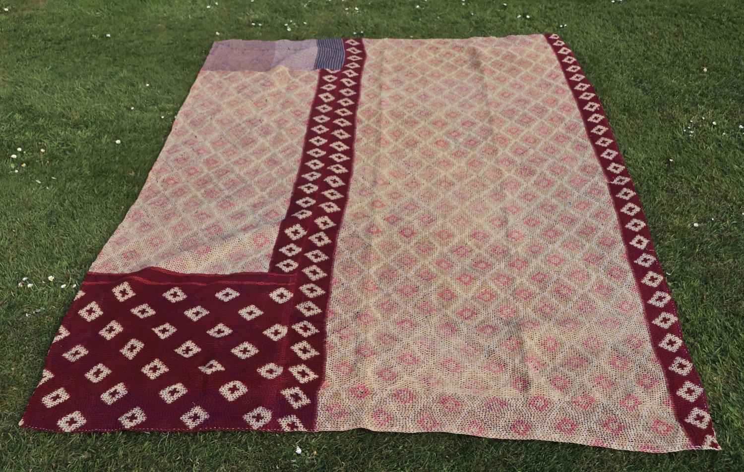 Mid century Indian throw/bedspread