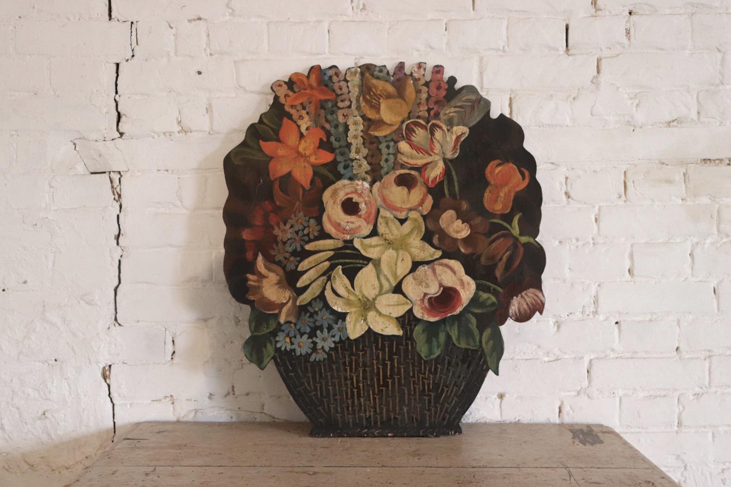 Victorian floral dummy board
