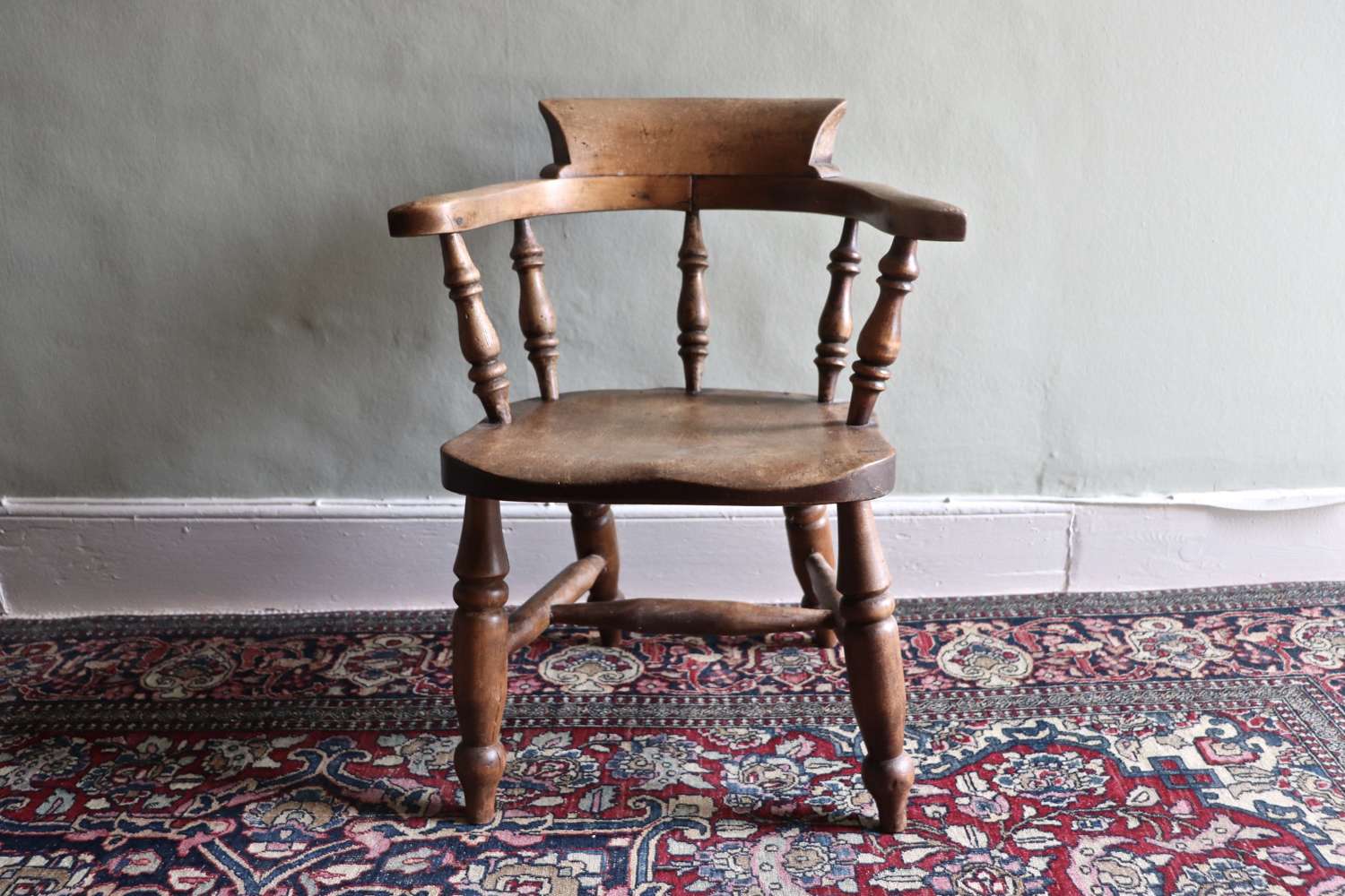 19th century child's captain's chair