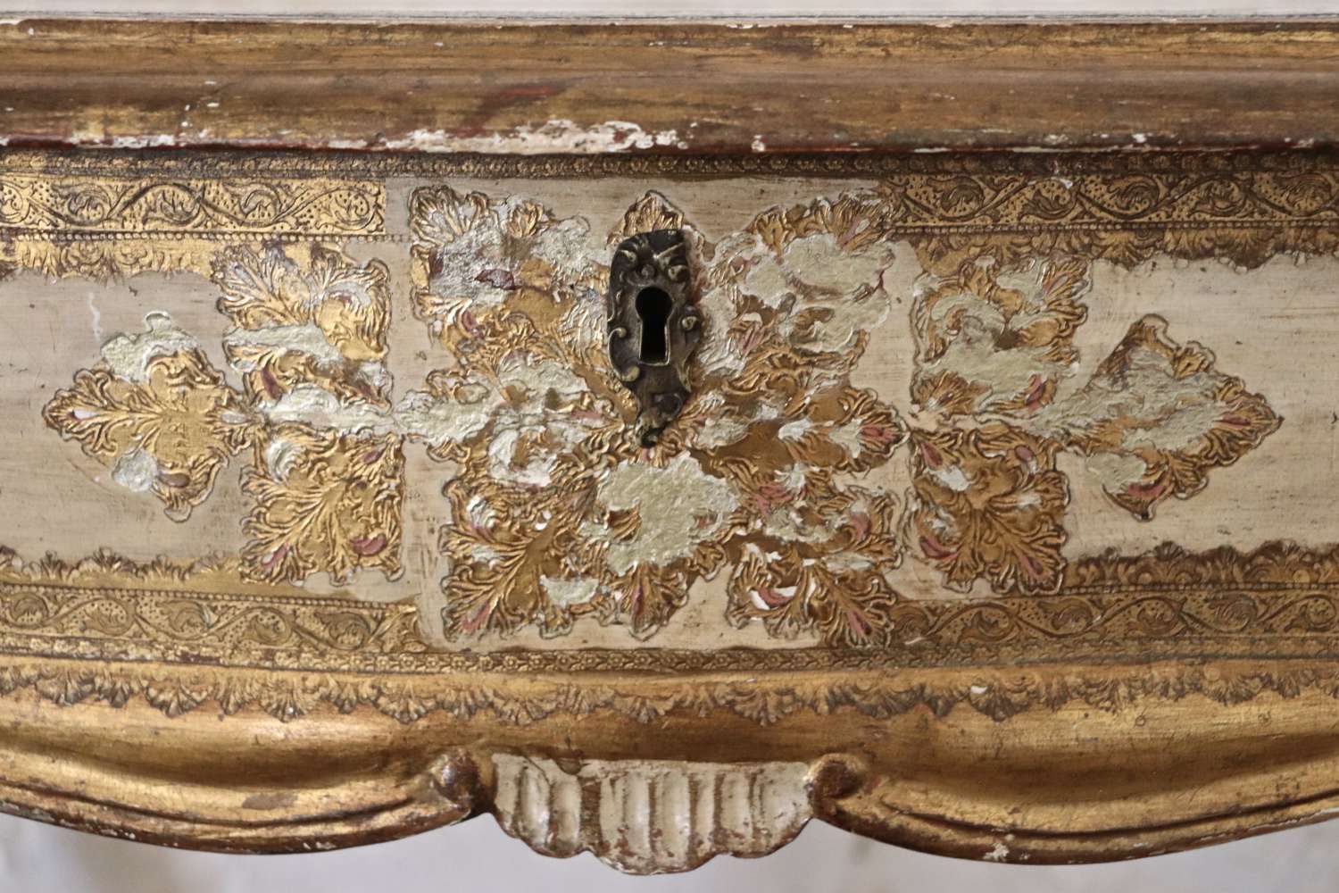 Mid century Florentine dressing table