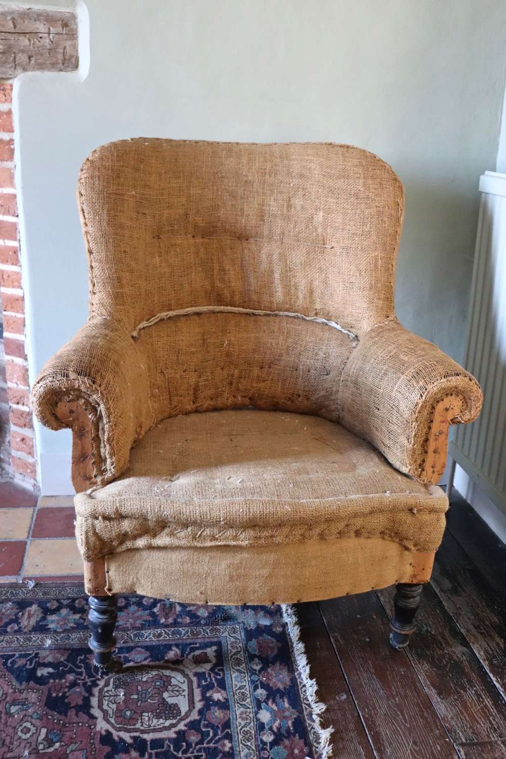 French Napolean III armchair
