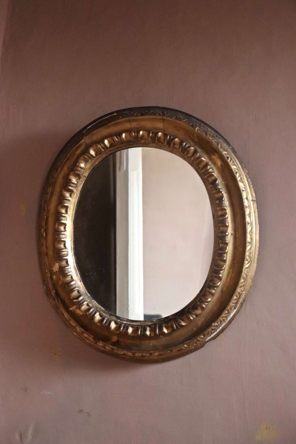 19th century gilt mirror