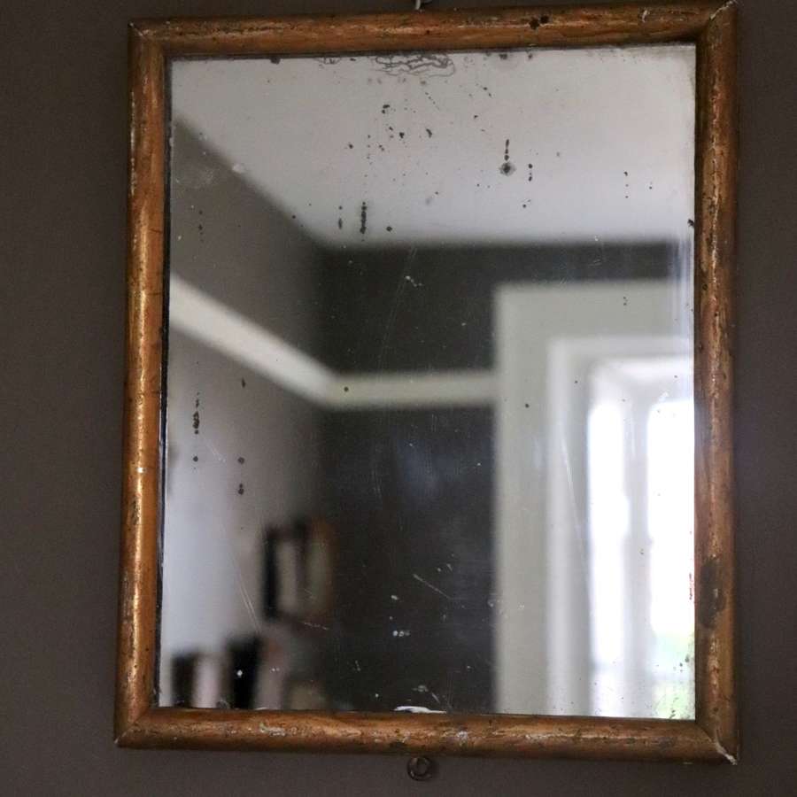 19th century gilt framed mirror