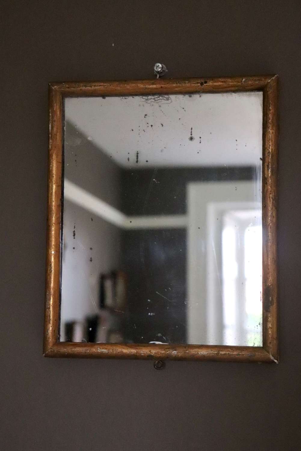 19th century gilt framed mirror
