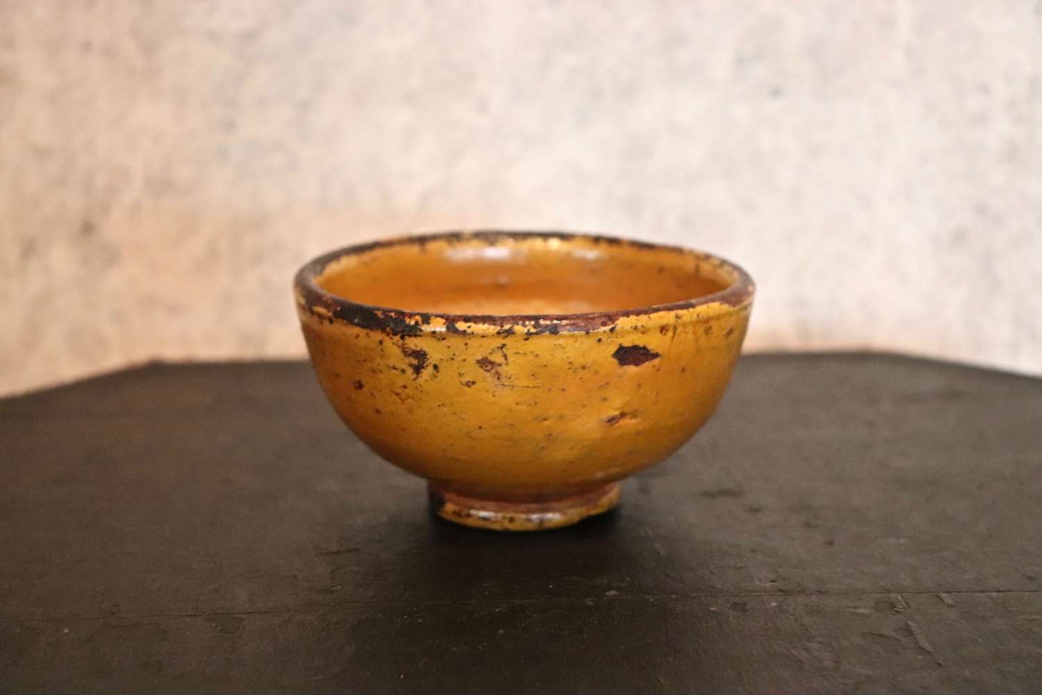 Small 19th century earthenware bowl