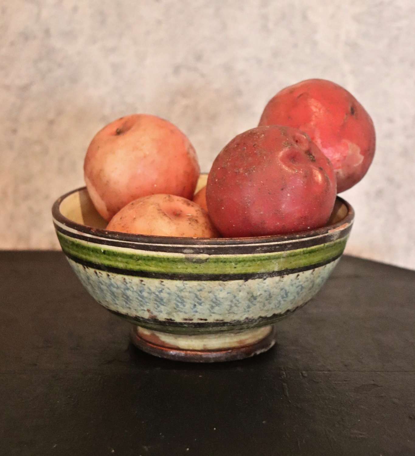 19th century slipware bowl