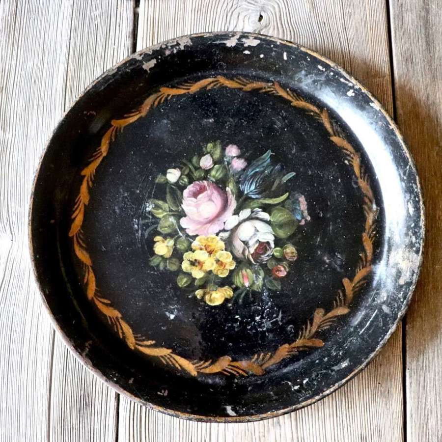 Early 20th century toleware tray