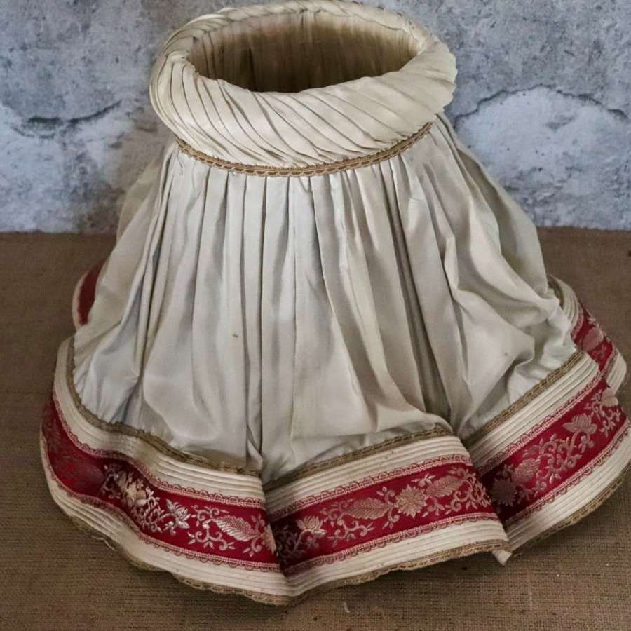Early 20th century French lampshade