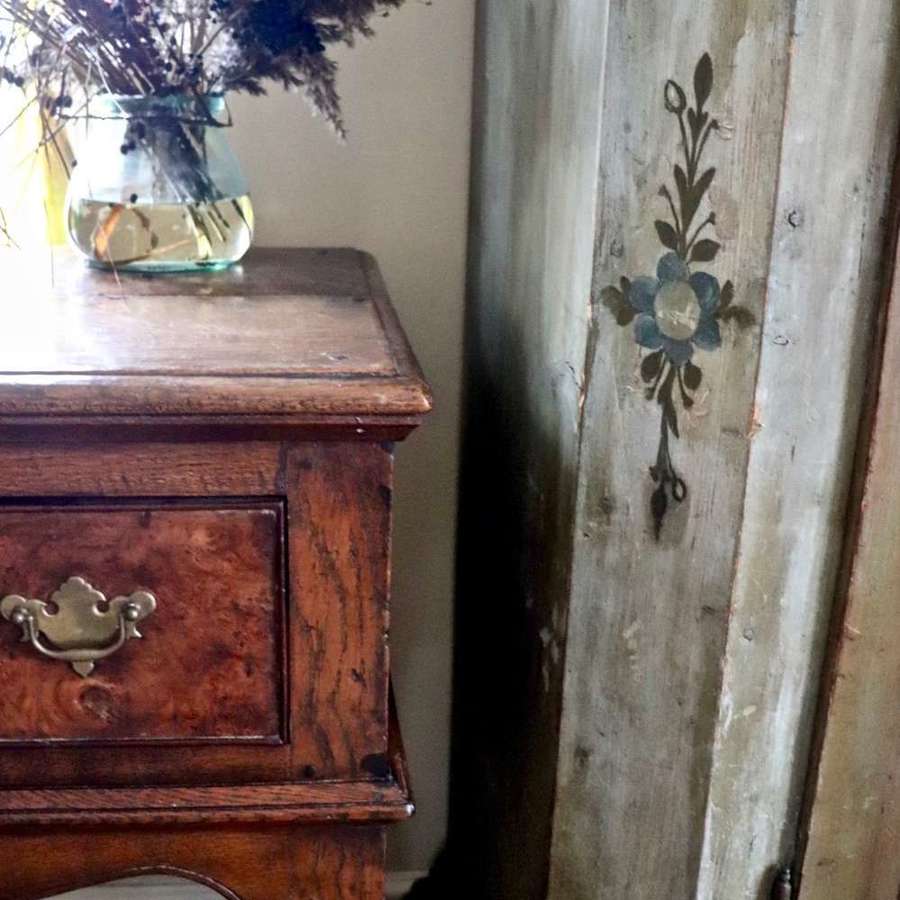 Georgian style oak potboard dresser base
