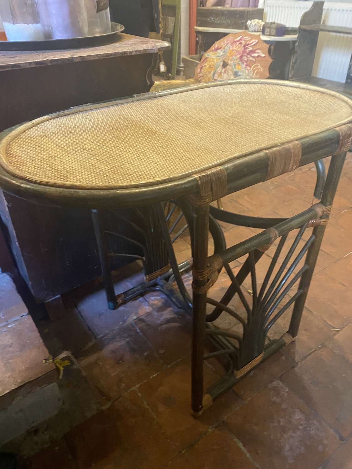 1930s/40s bamboo table