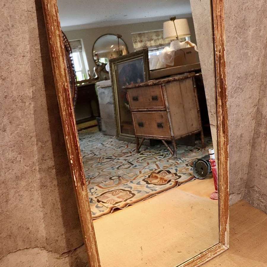 Late 19th/early 20th century rectangular mirror