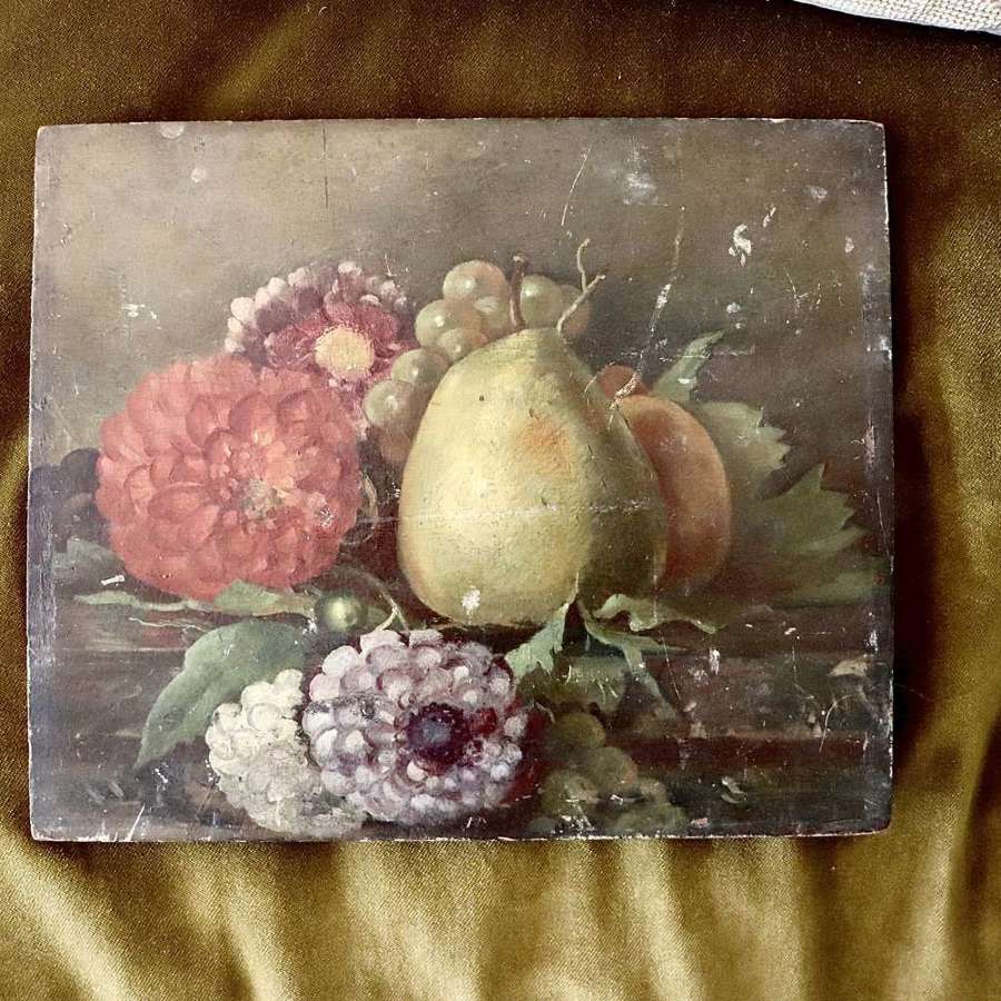 Late 19th century oil on board
