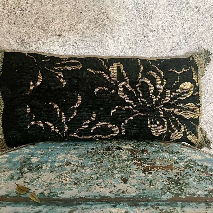 19th century Aubusson cushion