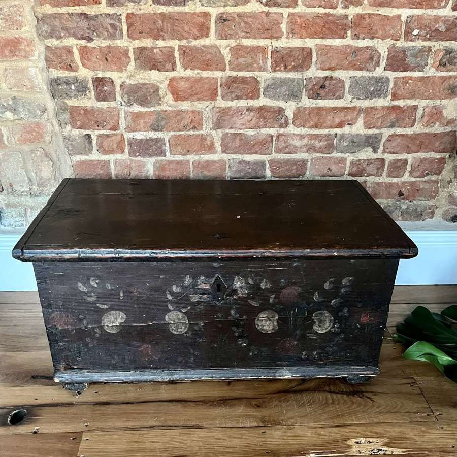 19th century marriage chest