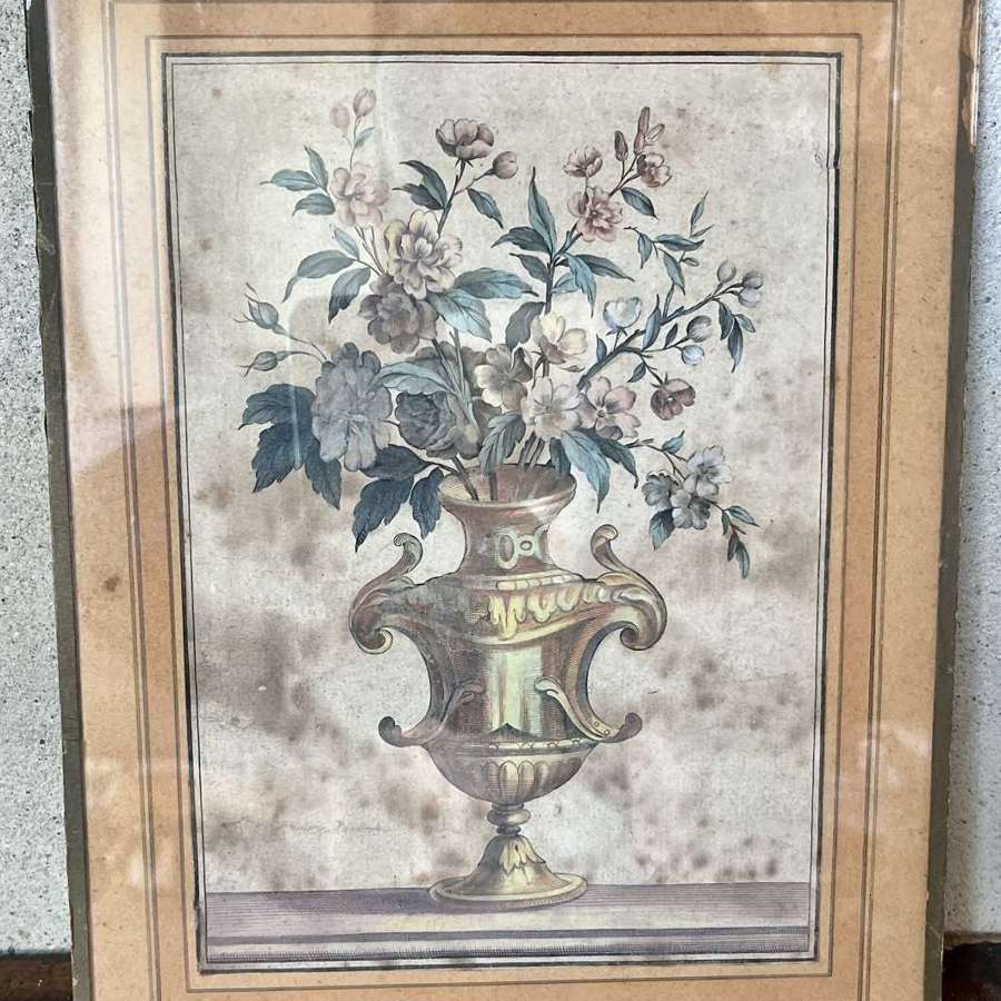 Very pretty copy of Georgian floral print